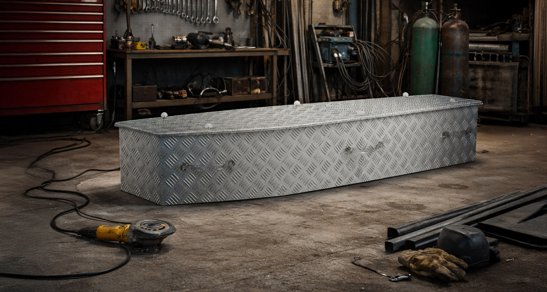 Gloss & Metallic coffin designs