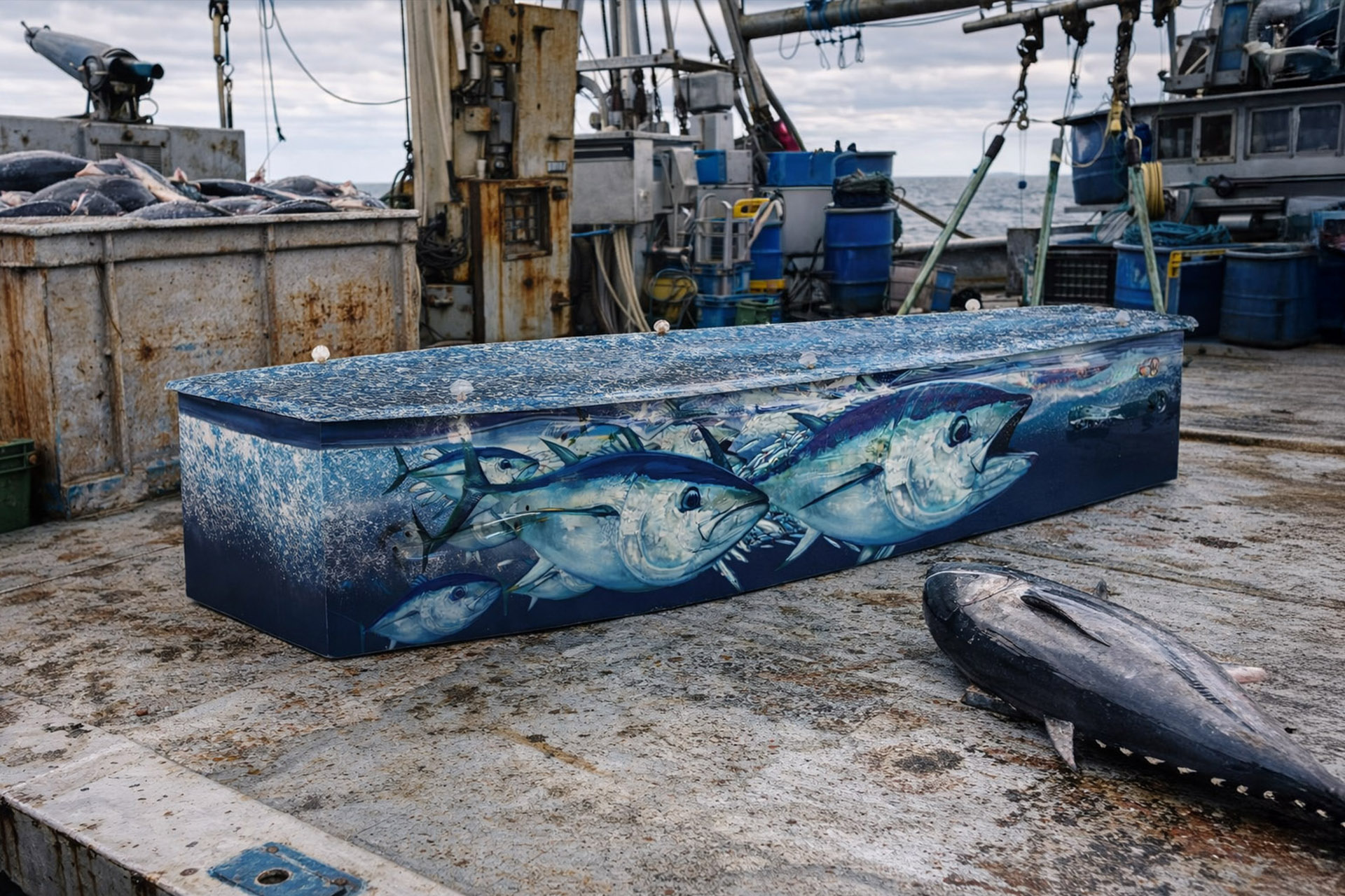 Marine coffin designs